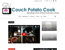 Tablet Screenshot of couchpotatocook.com